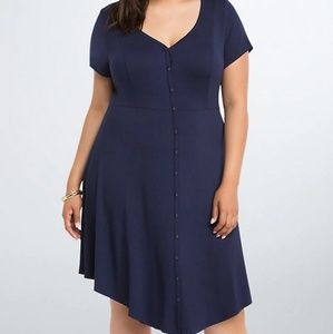 torrid Dresses - BUTTON FRONT SKATER DRESS torrid Dresses - BUTTON FRONT SKATER DRESS